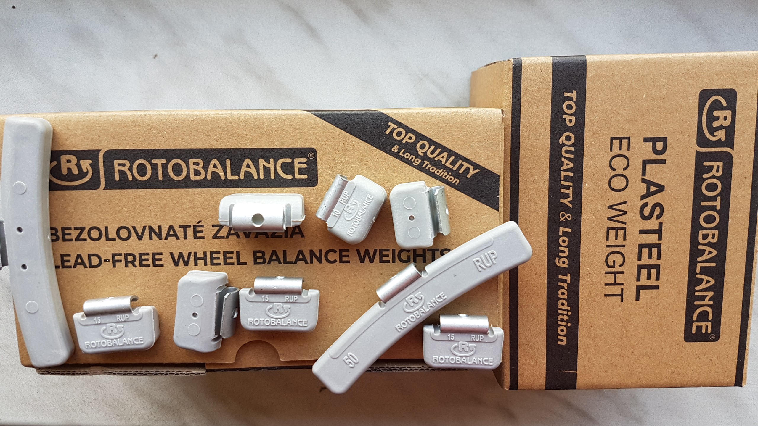 RUP 40g Vyvažovacie závažie Plasteel Eco